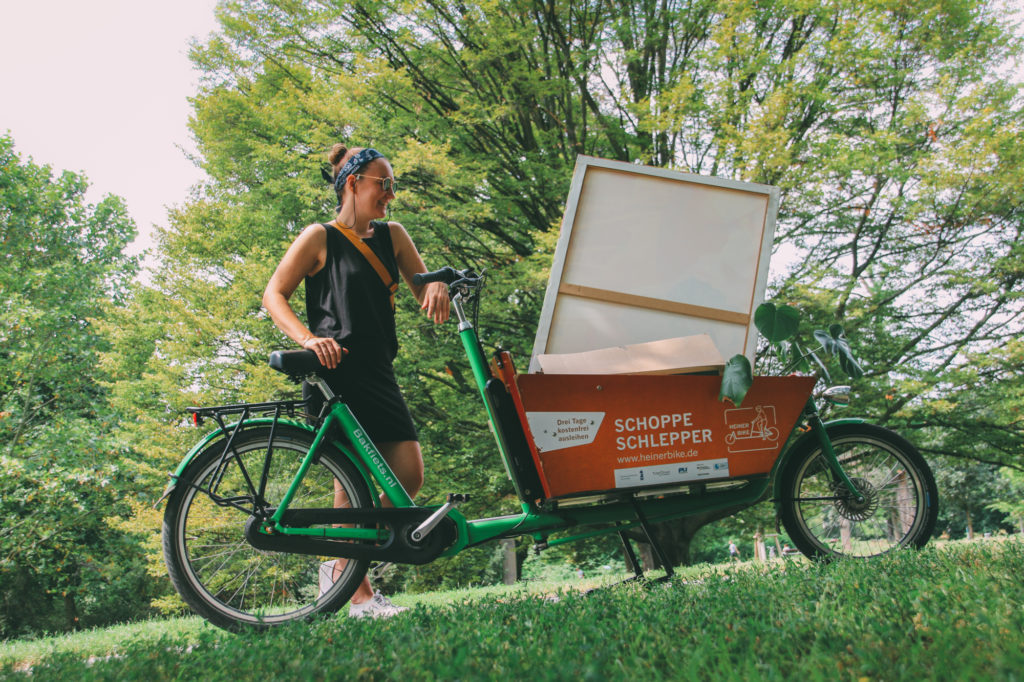 Heinerbike Lastenrad Verleih Darmstadt