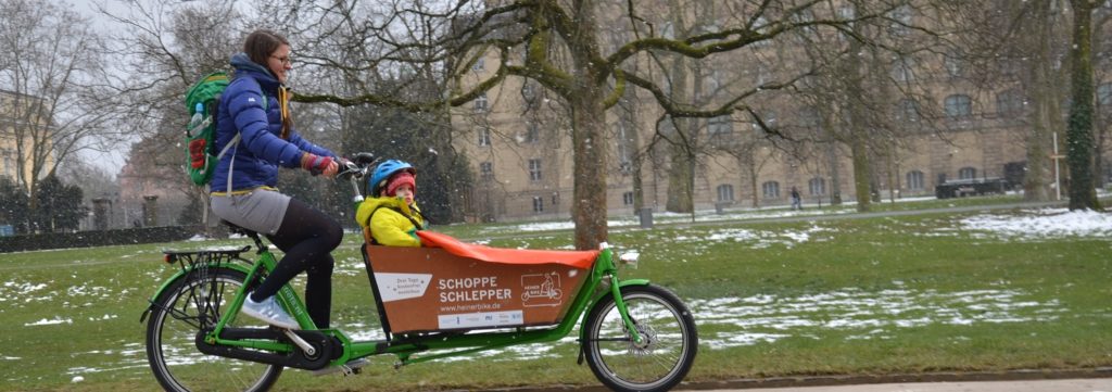 Das Projekt Heinerbike stellt Lastenräder in Darmstadt zum kostenlosen Verleih zur Verfügung